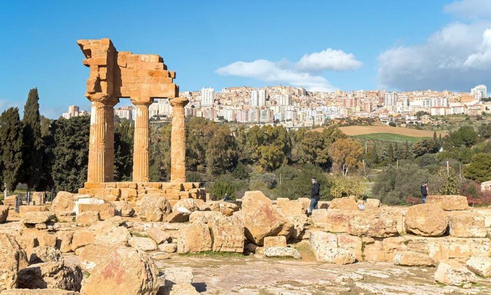 La Perla Dei Templi Lägenhet Agrigento Exteriör bild