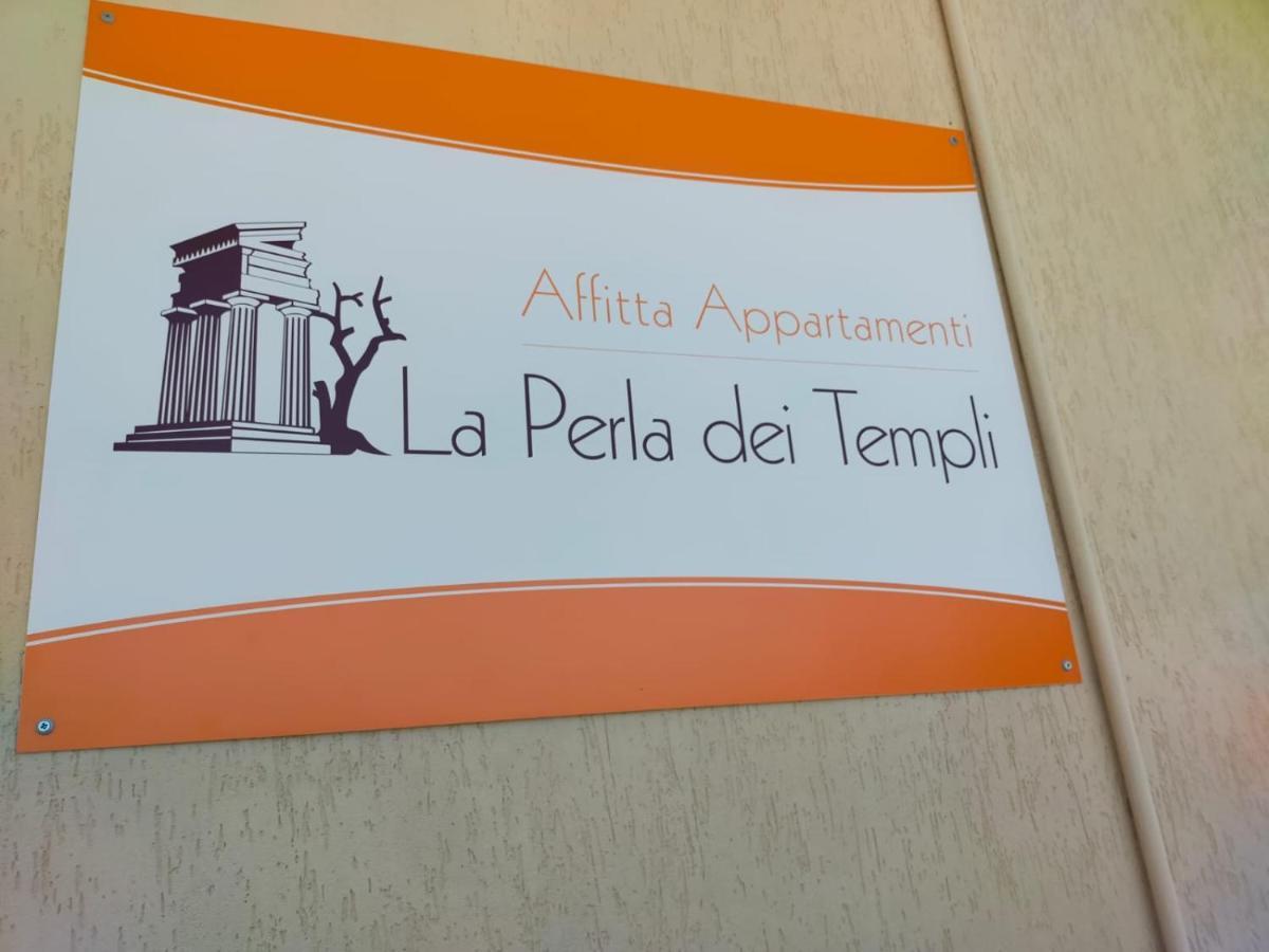 La Perla Dei Templi Lägenhet Agrigento Exteriör bild
