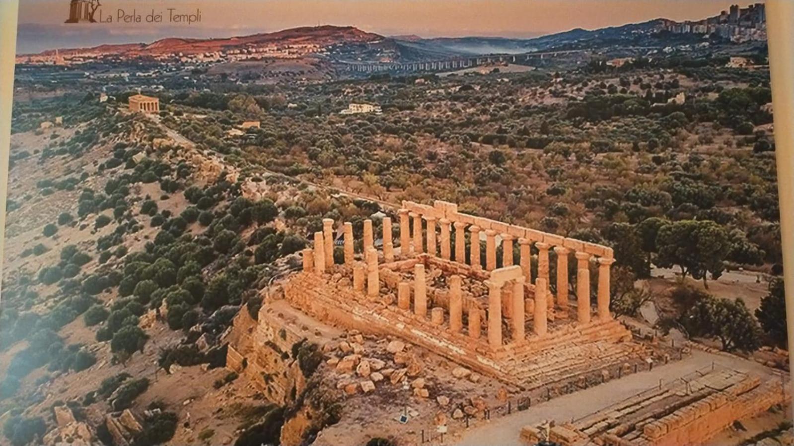 La Perla Dei Templi Lägenhet Agrigento Exteriör bild