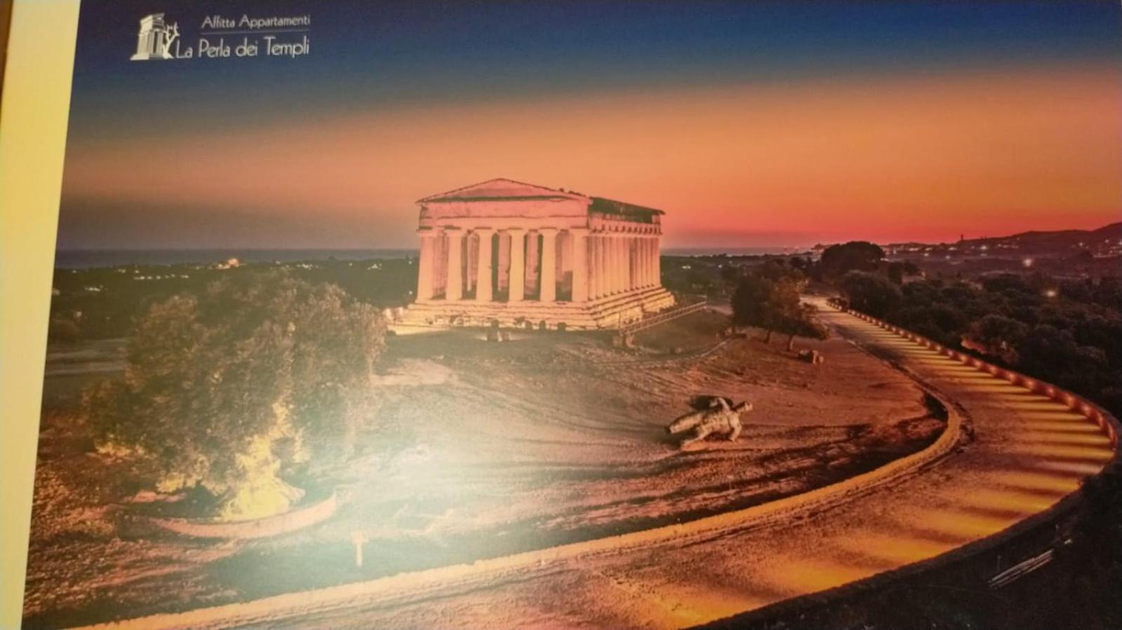 La Perla Dei Templi Lägenhet Agrigento Exteriör bild